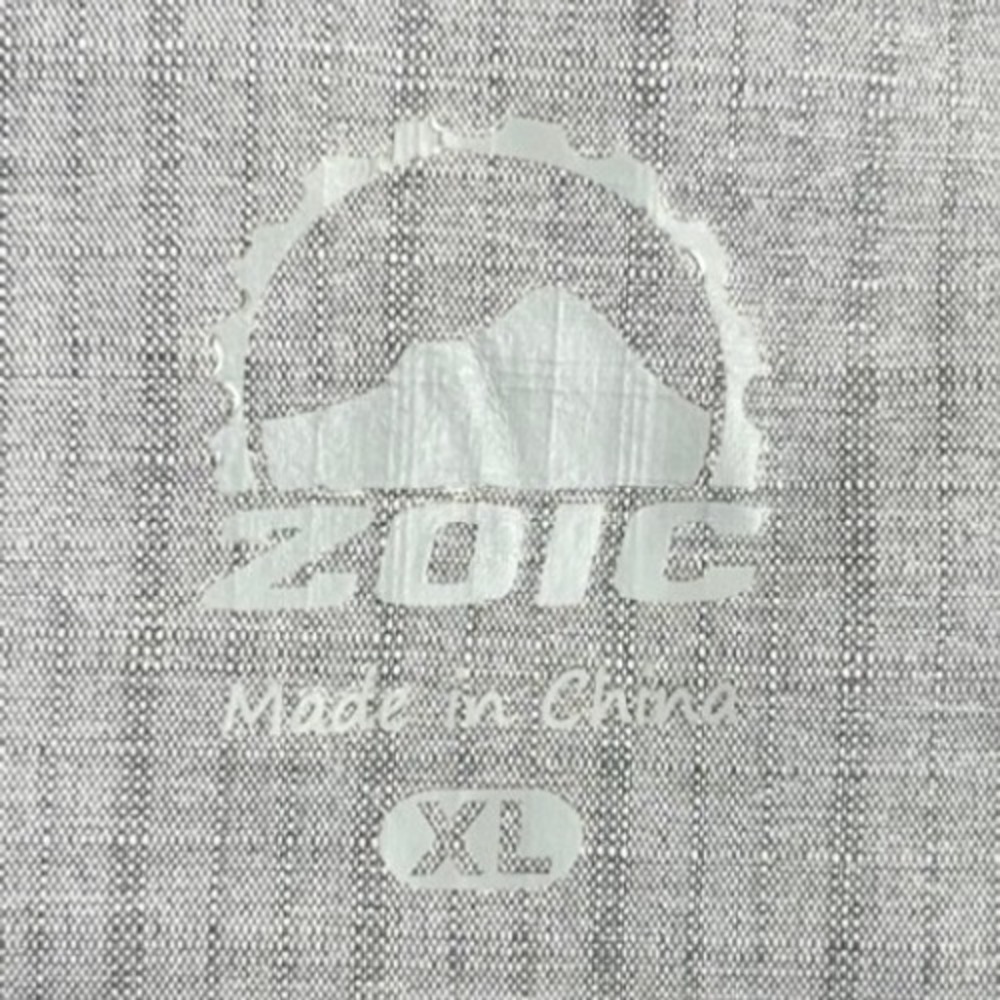 Zoic Ether Mountain Bike Shorts Men's XL Gray Check Stretch Cargo MTB Trail 12" - Picture 4 of 13